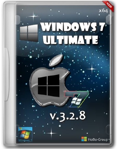 Windows 7 Ultimate x64 SP1 by HoBo-Group v.3.2.8 (RUS/2014)