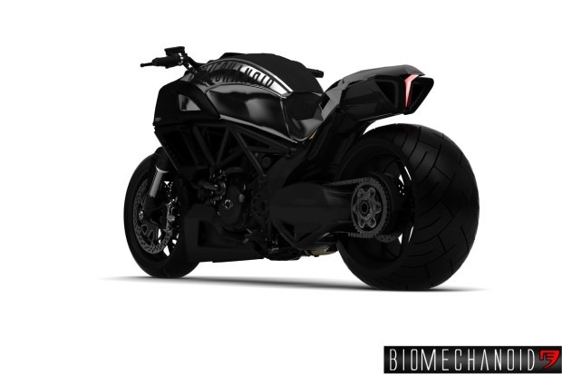 Концепт мотоцикла Ducati Diavel Biomechanoid