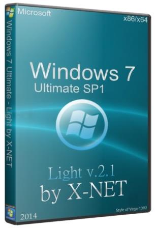 Windows 7 Ultimate Light 2.1 by X-NET (x86/x64/2014/RUS)