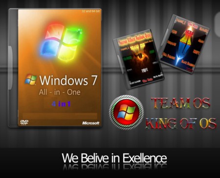 Windows 7 SP1 4in1 IE11 April 2014 (x64) (2014) [MULTI6-ENG-GER] - TEAM OS
