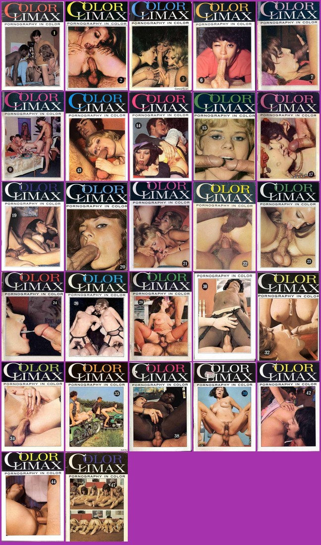Color Climax magazines 79 issues ( 27.04.2014.) [Hairy, Straight, Oral, Anal, Dildo, DP] [1968-2003, / DNK, PDF]