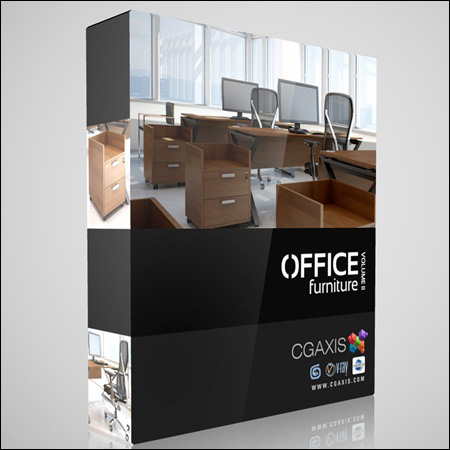 [3DMax] CGAxis Models Office Furniture Volume 11