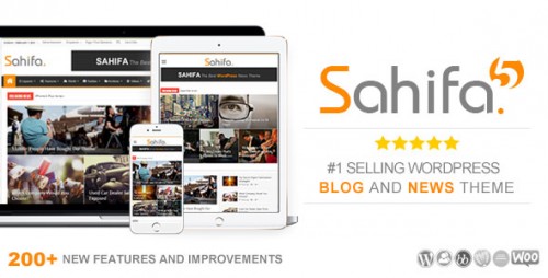 Sahifa v5.0.2 - Responsive WordPress News, Magazine, Blog Theme picture