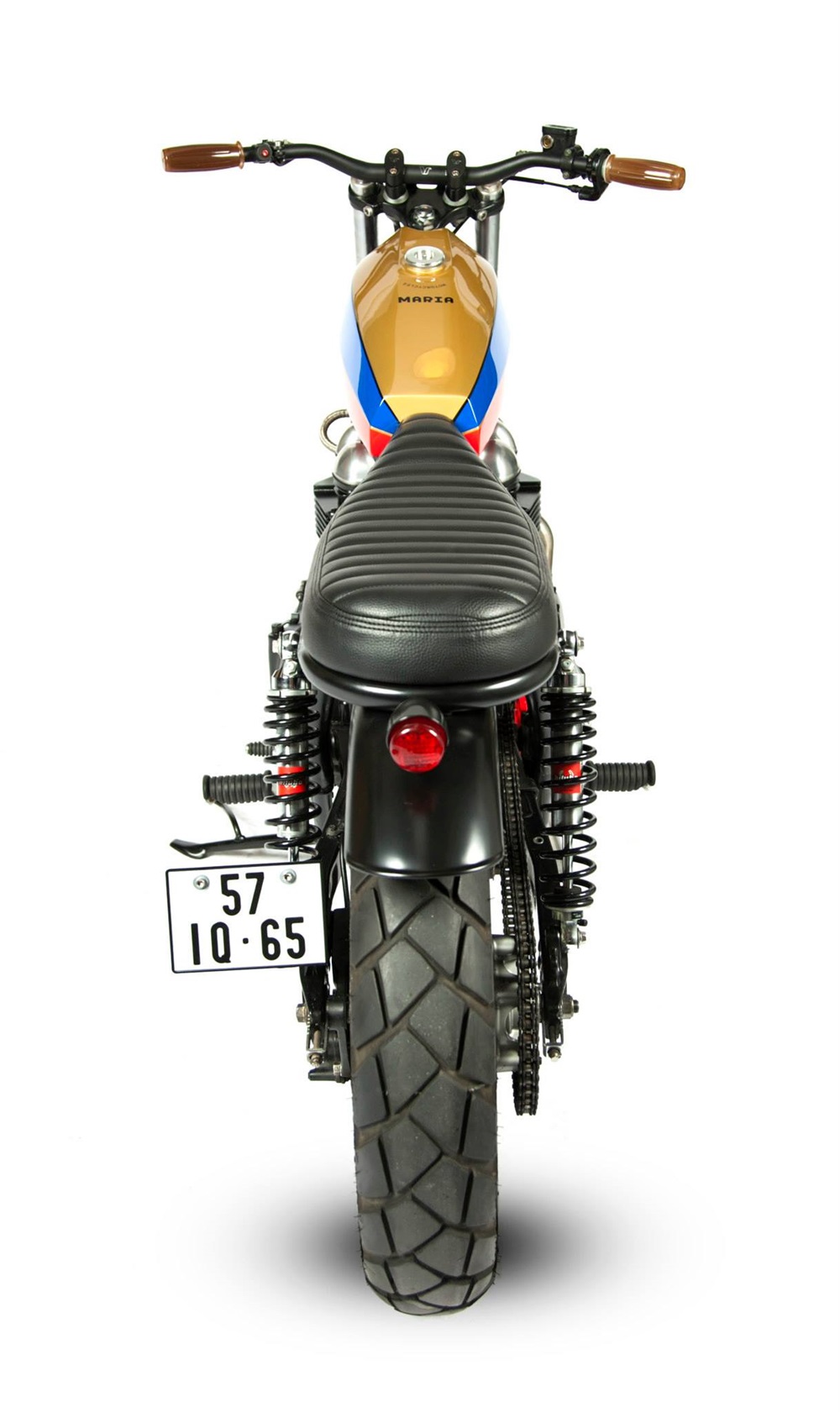 Кастом Maria Motorcycles Skilly Kid на базе Triumph Bonneville