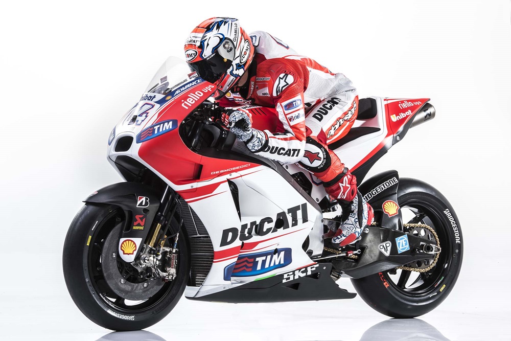 Первые фото прототипа Ducati GP15