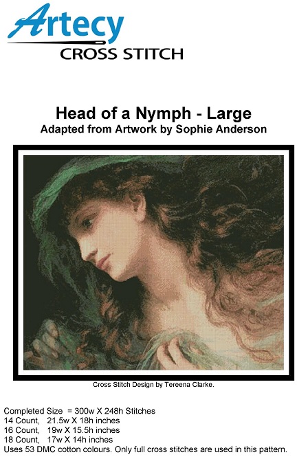 Head of a Nymph - Large