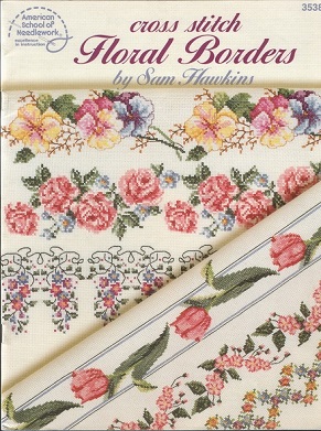 3538 Cross Stitch Floral Borders