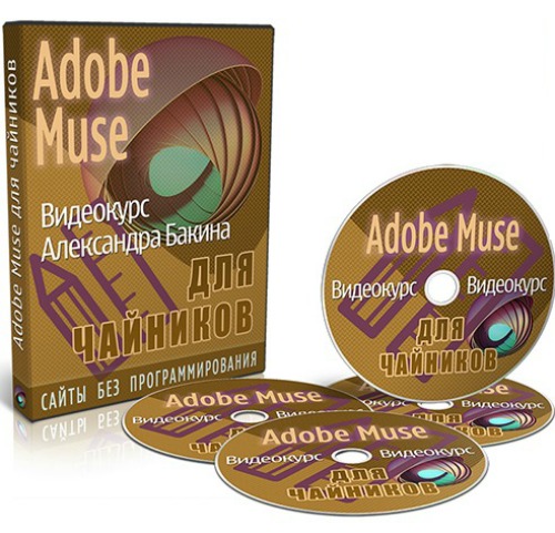 Александр Бакин. Adobe Muse для чайников - версия VIP (2014) PCRec