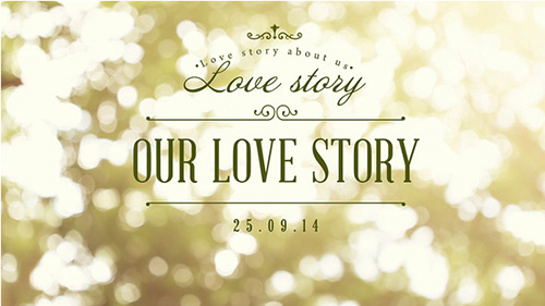 Our Love Story - Project for After Effects