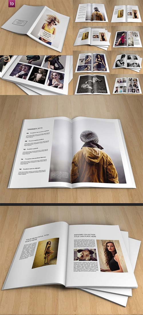 CreativeMarket InDesign Photography Brochure