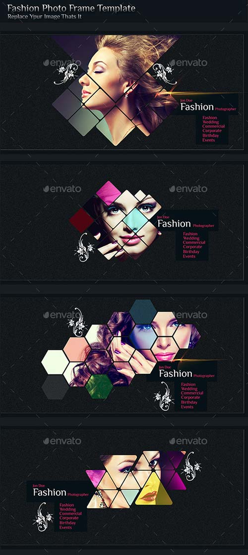 GraphicRiver Fashion Photo Frame Template