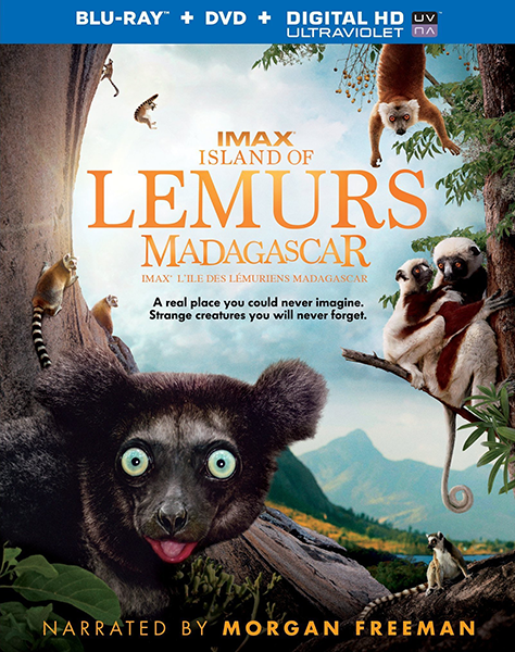 Остров лемуров: Мадагаскар в 3Д / Island of Lemurs: Madagascar 3D (Дэвид Дуглас / David Douglas) [2014, Документальный, Семейный, BDrip-AVC] [IMAX] Half OverUnder / Вертикальная анаморфная стереопара