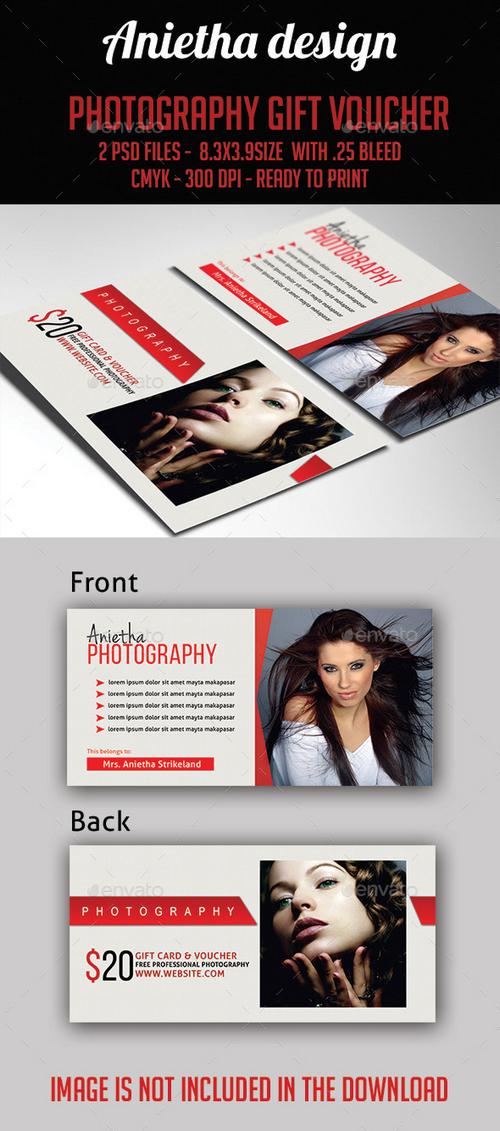 GraphicRiver Photography Gift Card & Voucher