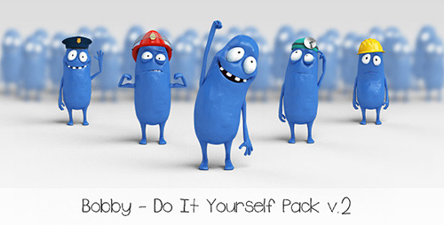 Bobby - Character Animation DIY Pack - Project for After Effects (Videohive)