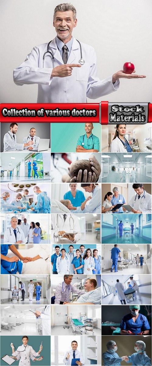 Collection of various doctors hospital pediatrician surgeon operating 25 HQ Jpeg