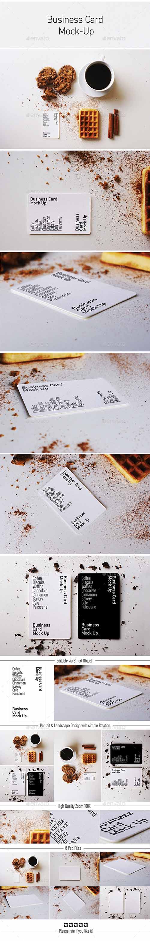 GraphicRiver: Business Card Mock-Up