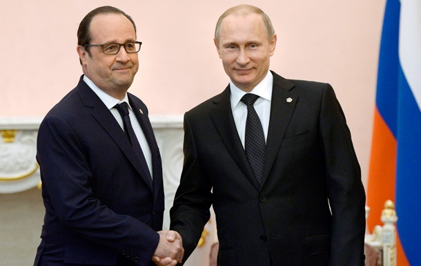 В Кремле рассказали, как проходила встреча Путина с Олландом