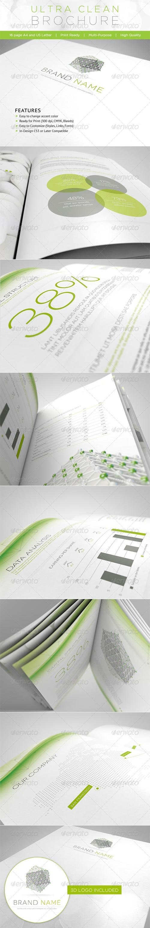 GraphicRiver - Ultra Clean Brochure