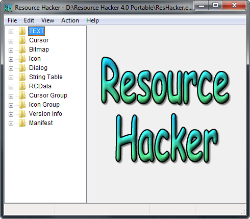 Resource Hacker 4.1.0 Beta Portable