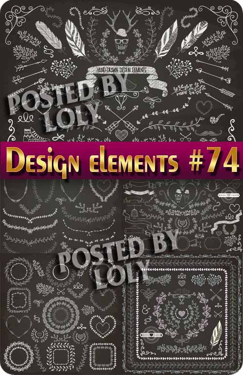 Элементы Дизайна #74 - Векторный клипарт