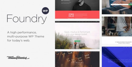 Foundry - Multipurpose, Multi-Concept WP Theme  