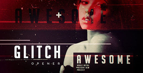 Grunge Glitch Opener 15850190 - Project for After Effects (Videohive)