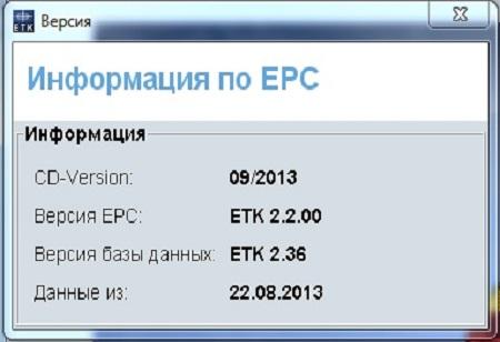 BMW ETK ( v.2.2.00, Multi + RUS, 09/2013 )