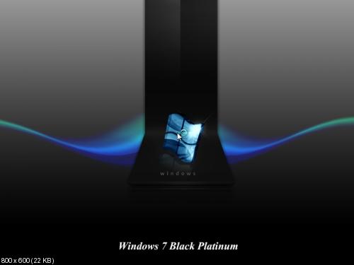 Windows Black 7 Platinum x64 New Updates Included