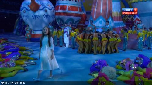 Церемония открытия XXII Зимних Олимпийских игр в Сочи (2014) HDTV 720p
