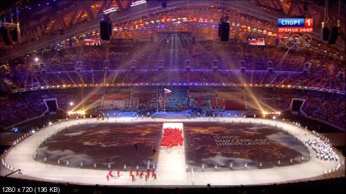 Церемония открытия XXII Зимних Олимпийских игр в Сочи (2014) HDTV 720p