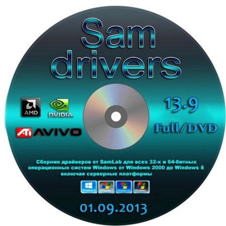 Collection of drivers from SamLab for all 32- bit and 64 -bit of