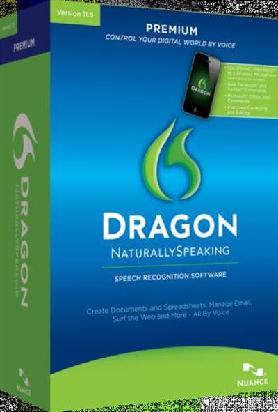 Nuance Dragon Naturally Speaking v12.0 Premium-TBE