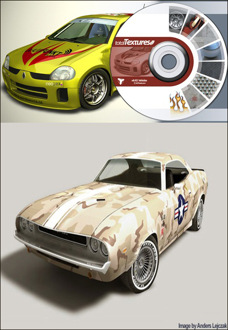 3D Total: Textures V8:R2 – Vehicles