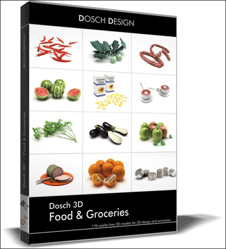 DOSCH DESIGN – 3D: Food & Groceries