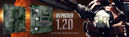 3D IO UVpacker v1.20 for 3DS Max 2013 XFORCE