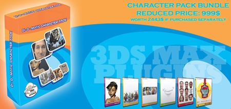 DI O MATIC CHARACTER PACK V1.6 FOR 3DS MAX 2013