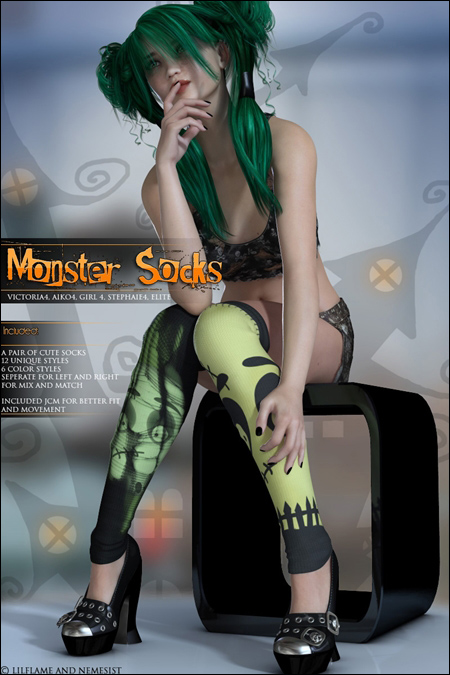 Monster Socks