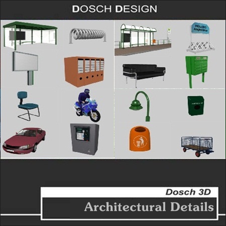 DOSCH DESIGN _ Architectural Details 3DS